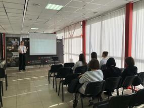 Стенд НИТУ МИСИС на образовательной выставке в городе Краснодар